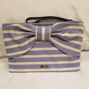 Kate Spade Sailing Striped Clutch